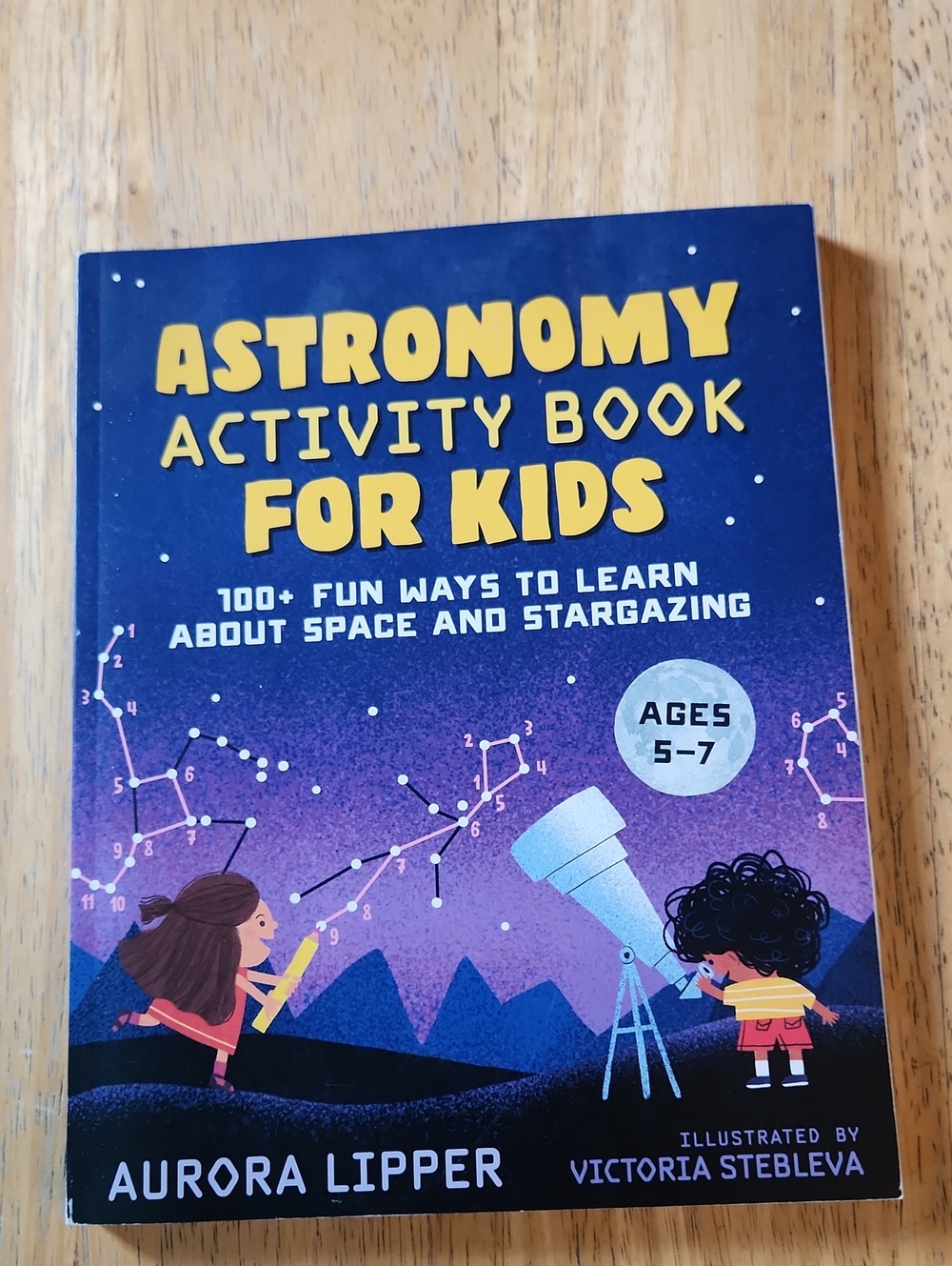 Astronomy Activity Book for Kids - Brand New